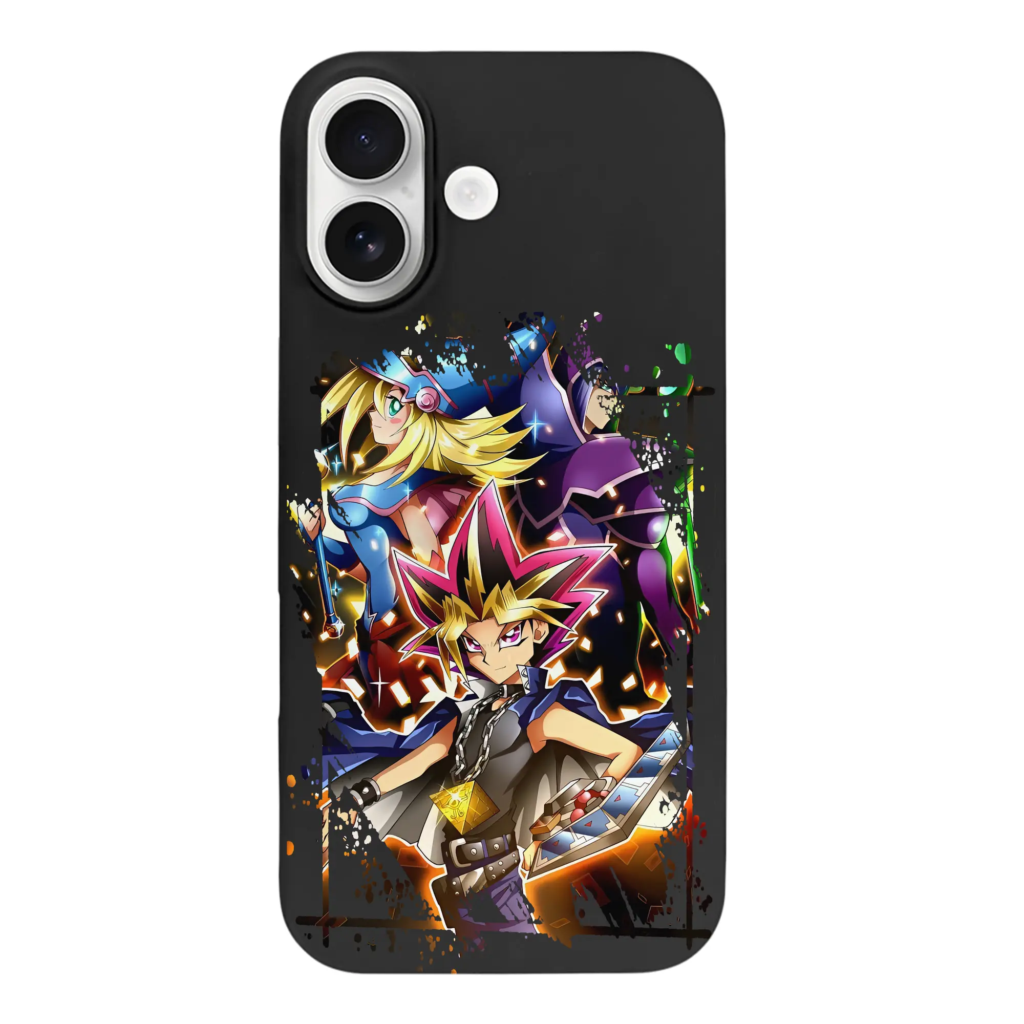 遊☆戯☆王 グッズ,武藤遊戯 - iPhone 17 シリーズ シリコンケース 薄型 耐衝撃 指紋防止 ソフトタッチカバー 精密フィット 傷防止 保護ケース iPhone 17/17 Air/17 Pro/17 Pro Max 対応